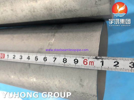 ASTM A789 UNS S32205 tabung stainless steel duplex tanpa jahitan untuk desalinasi air laut