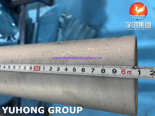 ASTM A789 UNS S32205 tabung stainless steel duplex tanpa jahitan untuk desalinasi air laut
