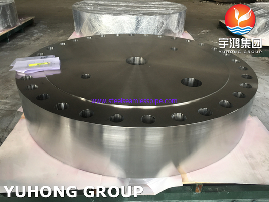 Duplex Steel Forged Flange 1500# Tekanan Tinggi tebal Flange RTJ