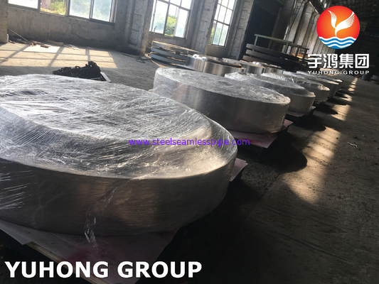 Duplex Steel Forged Flange 1500# Tekanan Tinggi tebal Flange RTJ