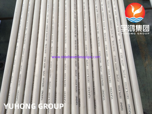 ASTM A312 TP316L Stainless Steel Pipe Untuk Aplikasi Laut