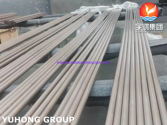 ASTM B111 C70600 Tube Tembaga Nikel, CuNi 90/10 Tube Penukar Panas U Bend Tube
