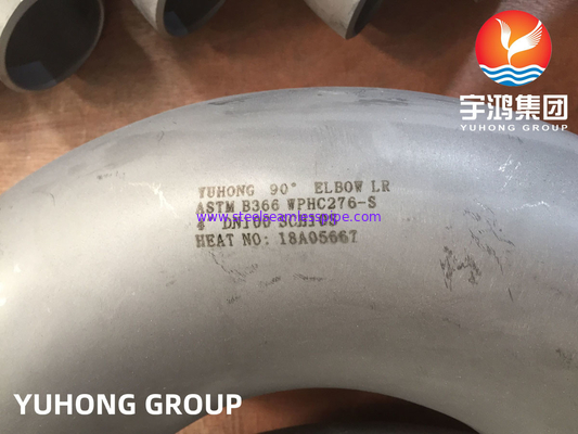 ASTM B366 UNS N10276 / Hastelloy C276 Siku Hastelloy Steel Buttweld Fitting