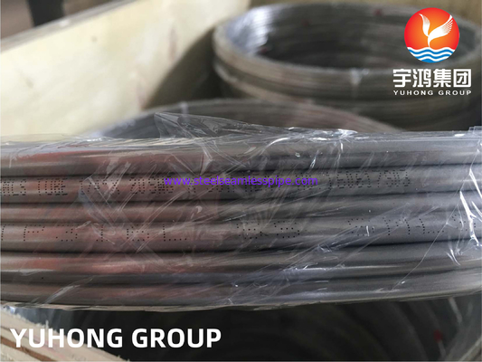 ASTM A269 TP316L, 1.4404 tabung kumparan stainless steel tanpa jahitan, tabung panas terang
