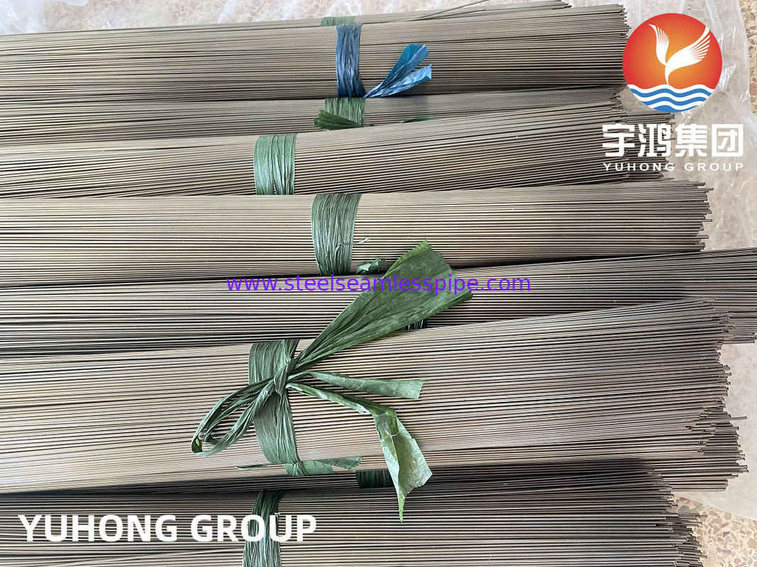 Stainless Steel Capillary Tube Bright Annealed ASTM A213 / ASTM A269 TP304/304L TP316/316L 19.05 X 1.65 X 6096MM