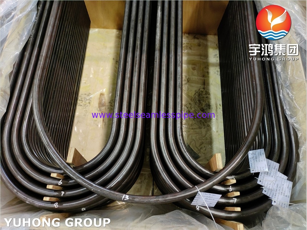 ASTM A179 / ASME SA179-2021 Baja Karbon Rendah U Bend Tube Dingin Ditarik Untuk Penukar Panas