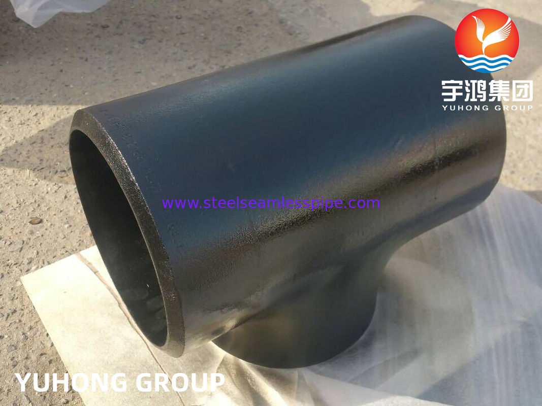 ASTM A234 WP11 Alloy Steel Butt Weld Tee ASME B16.9 untuk pipa suhu tinggi