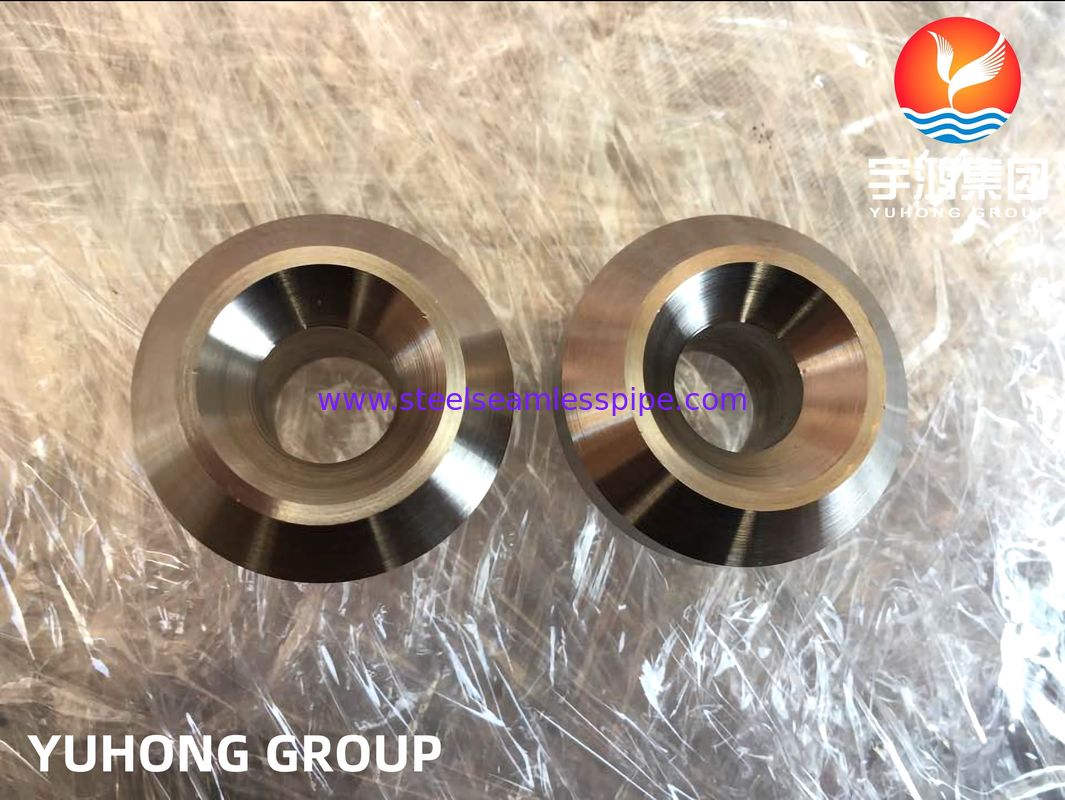 A182 F55 / S32760 Weldolet Super Duplex Forged Fitting, MSS SP-97 Branch Connection Untuk Pembangkit Desalinasi
