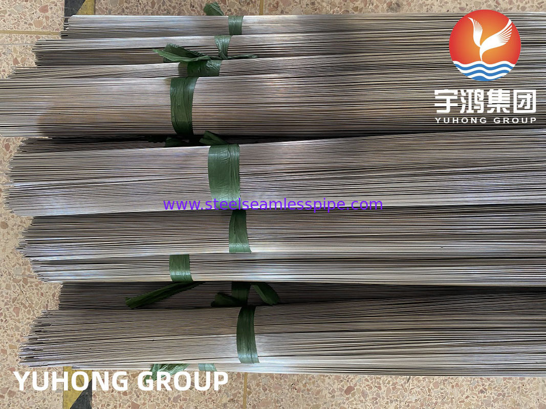 ASTM A269 TP304 , TP316L Tabung Kapiler Baja Tahan Karat Untuk Perangkat Medis