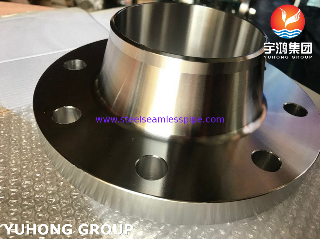 ASTM A182 F60, UNS S32205, Flange Leher Las Baja Dupleks 1,4462, Wajah Bergaris B16.5