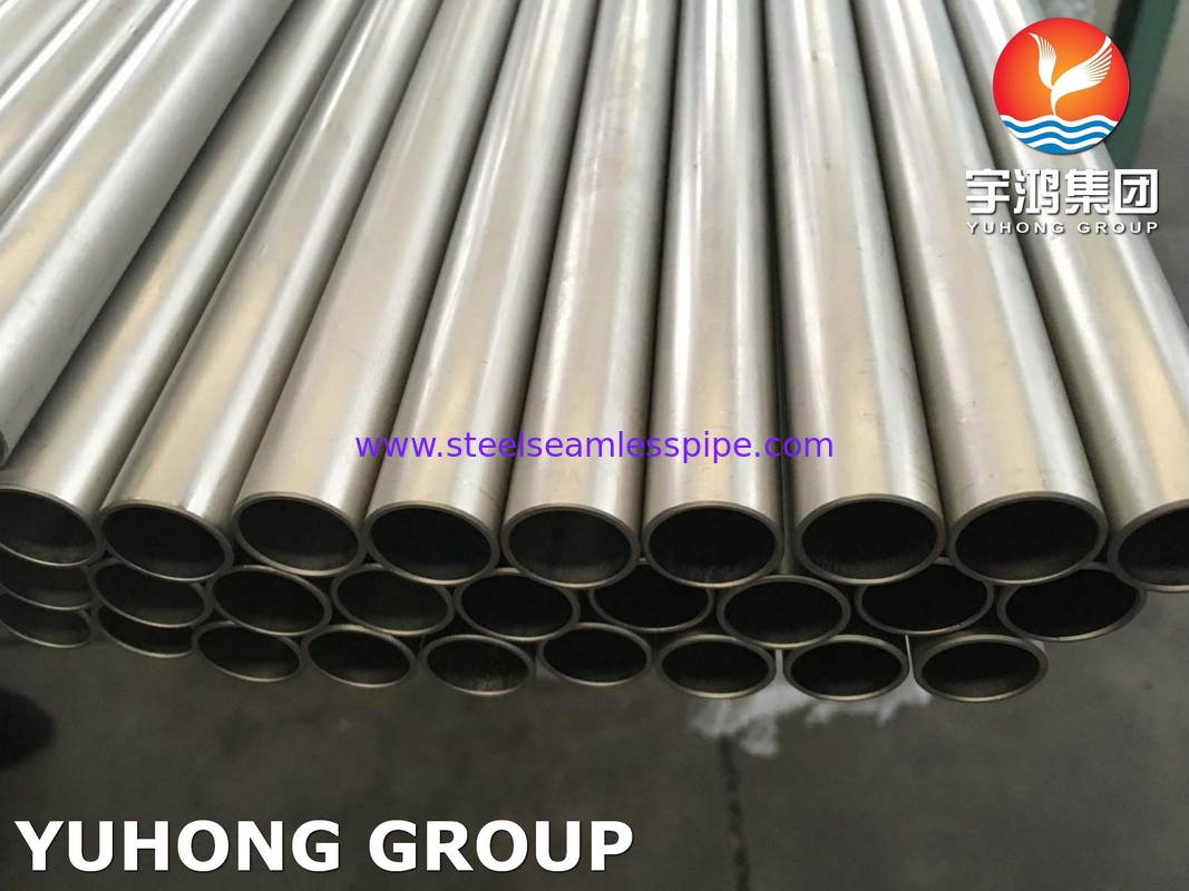 Tabung Titanium SB338 Gr1 Gr2 Gr3 Gr4 Gr5 Gr7 Gr6 Tabung penukar panas Aplikasi industri dan medis