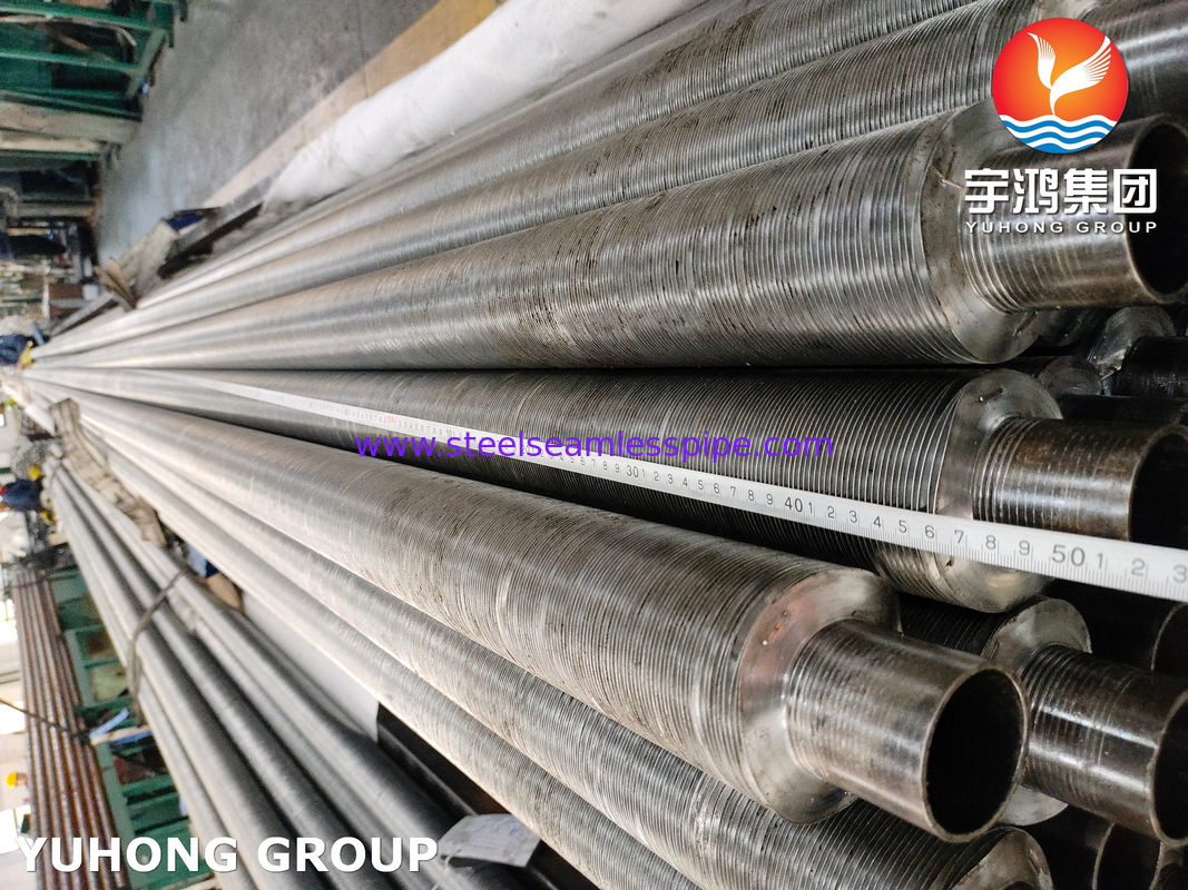 ASTM A179 / A179M Al1060 Fin Tube Embeded Type Dengan Paket Perlindungan Yang Kuat
