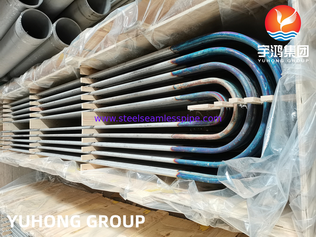 ASME SA213 TP316L Stainless Steel U Bend Tube untuk Panas dan Boiler