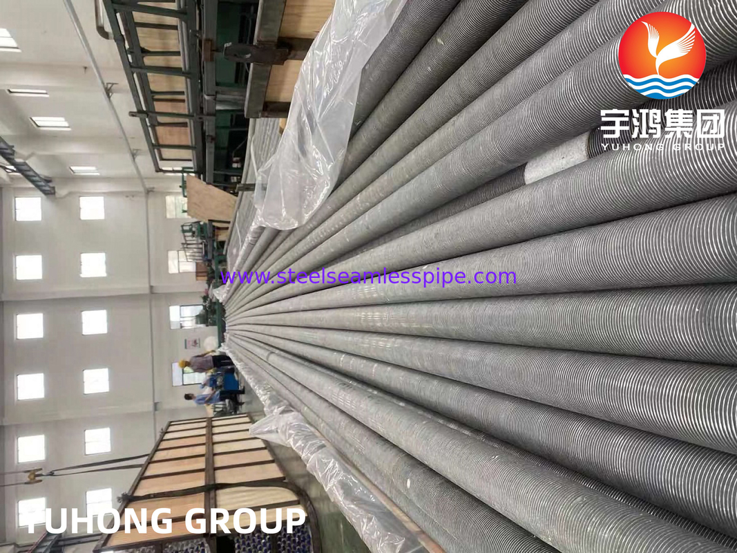G/L/LL Tipe Aluminium 1060 Finned Tubes Untuk Air Cooler HT Tersedia