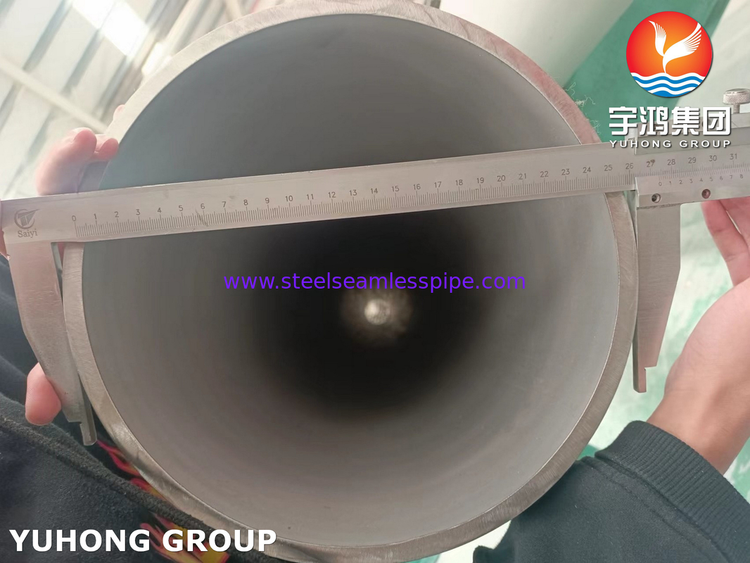 ASTM A790 S32750 Super Duplex Pipe stainless steel untuk aplikasi kimia dan industri