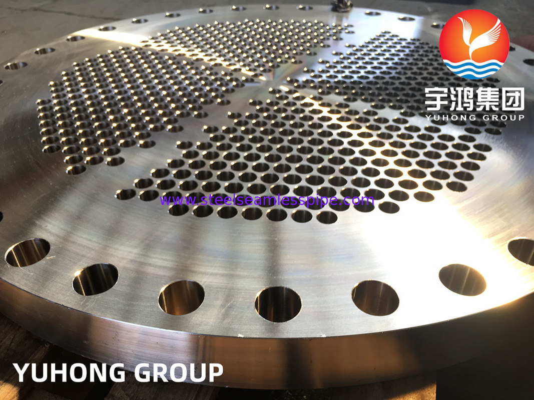 ASTEM A182 F316L Lembar tabung stainless steel yang ditempa untuk penukar panas PT Tersedia
