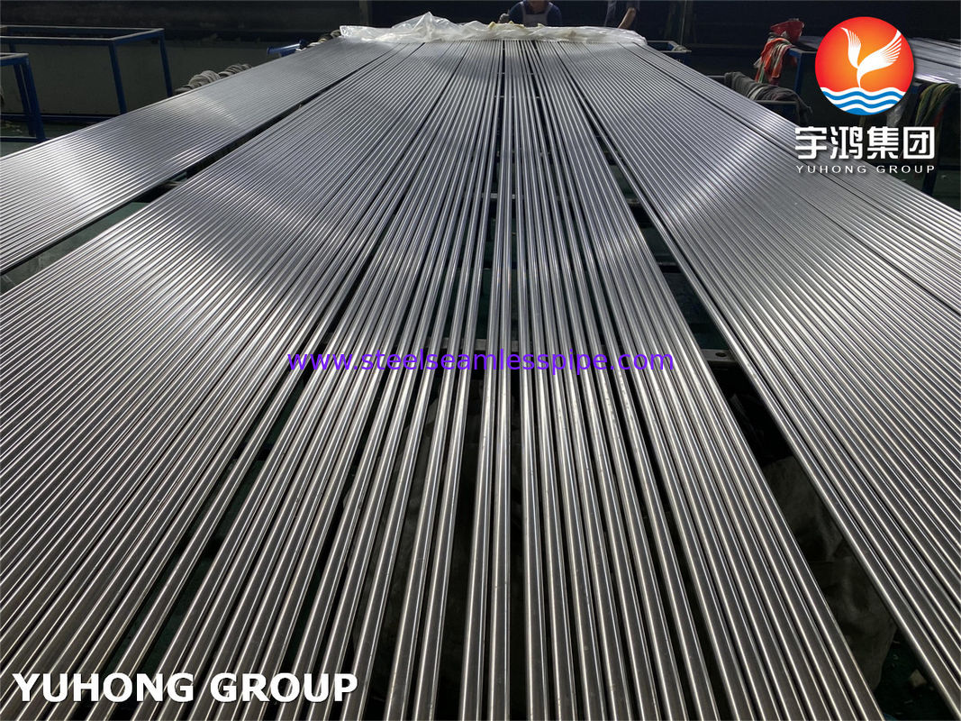 ASTM A269 TP316L Stainless Steel Seamless Tube Bright Annealed Tube untuk industri makanan
