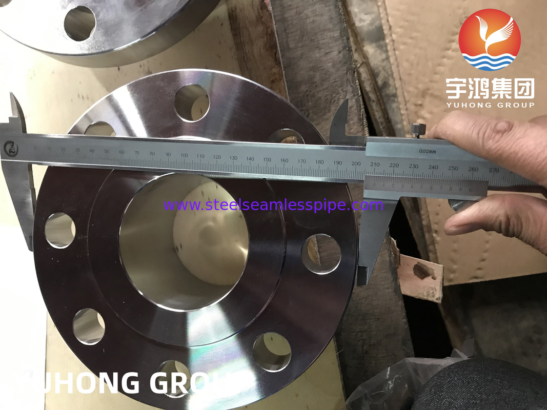 ASTM A182 F51 Duplex Steel Forged Weldneck Flange RF B16.5 Untuk Minyak dan Gas