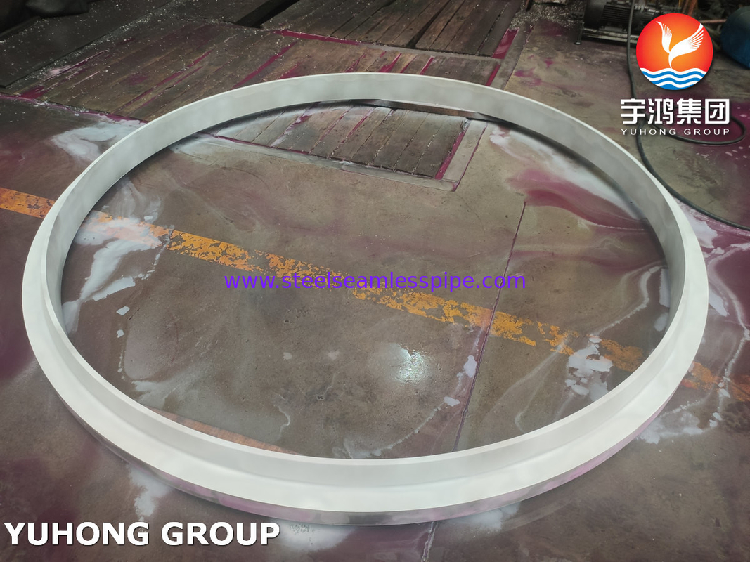ASTM A182 F321 (UNS S32100) Flange leher las baja tahan karat tempa, wajah yang diangkat