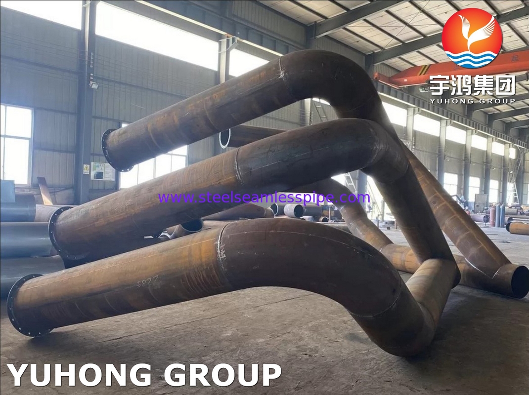 Baja karbon A106 Kelas B Pipe Spool Asme B36.10: 36.19 Untuk Rafineri