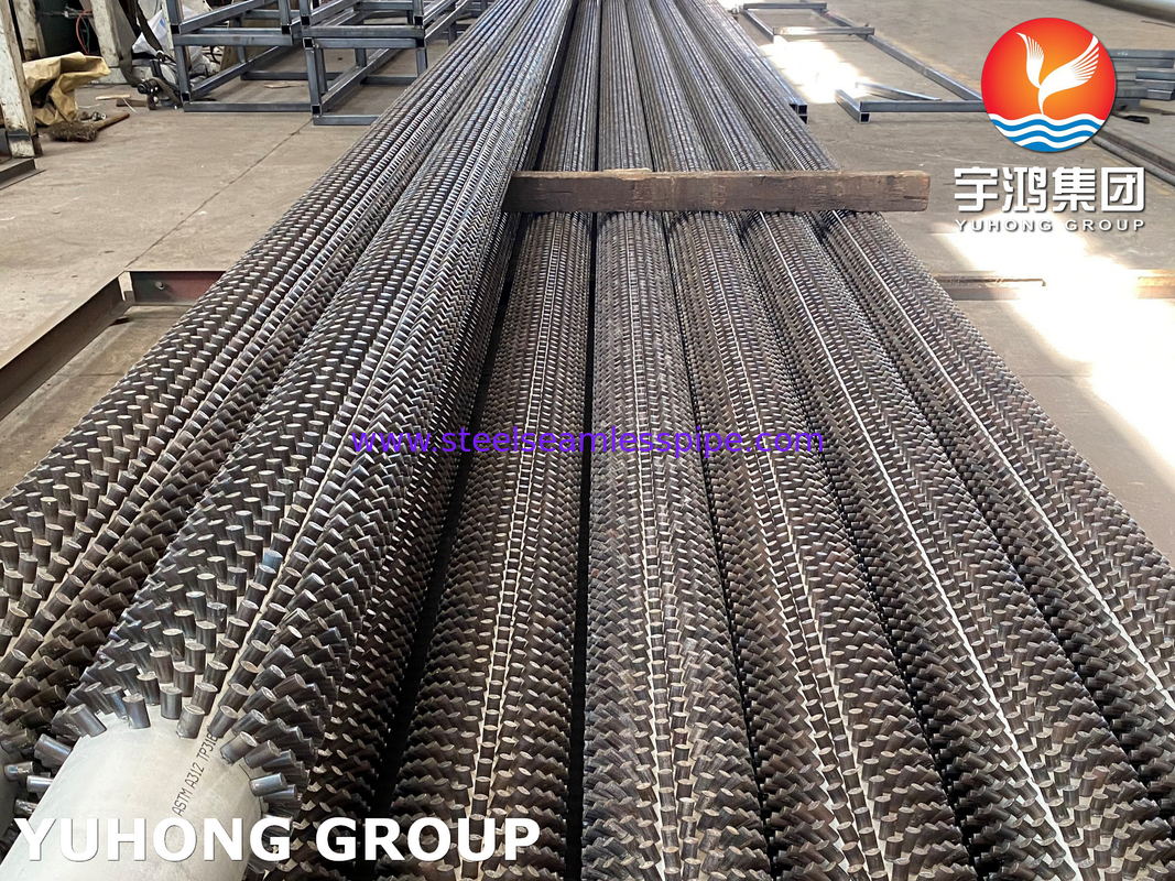 Tabung Pin yang disematkan ASME SA335 P5 13Cr (SS 410) untuk tungku reforming uap