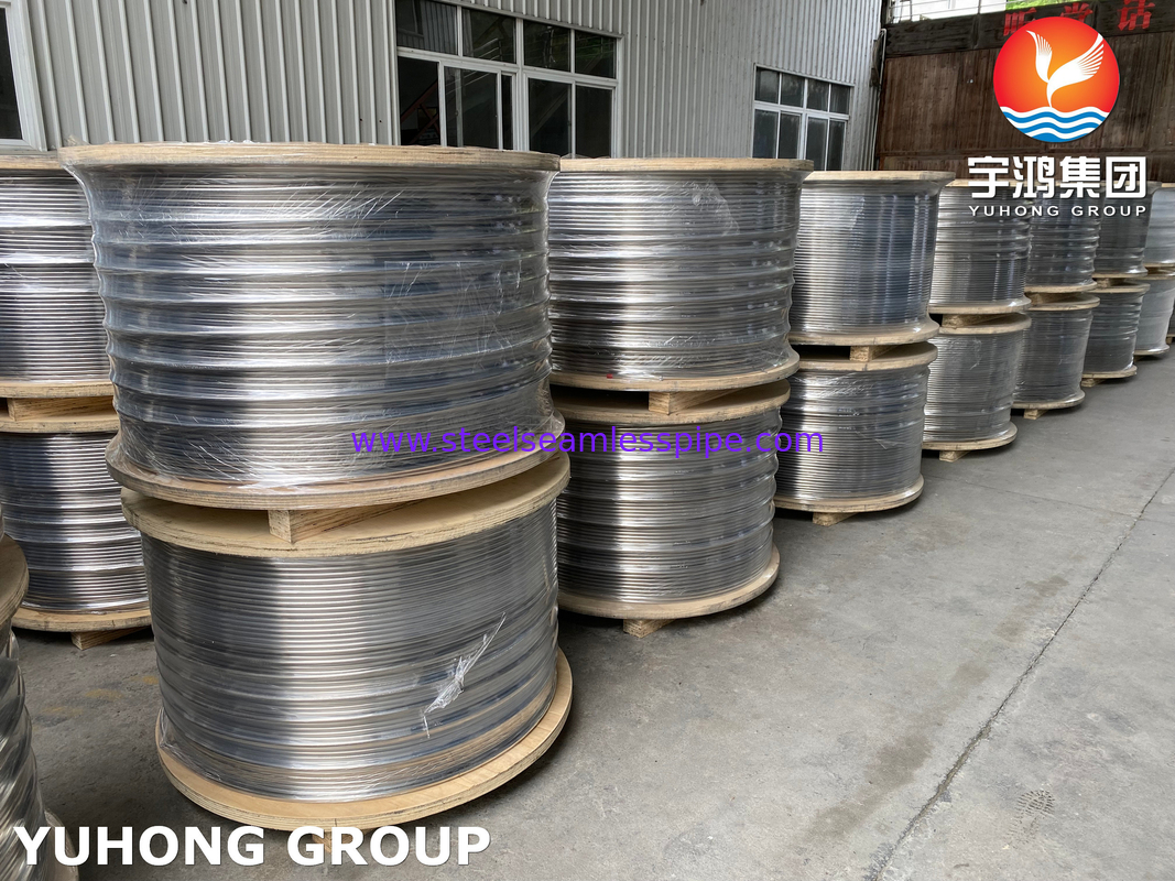 ASTM A269 TP316 TP316L Tipe baja tahan karat austenit tersusun las untuk industri kabel