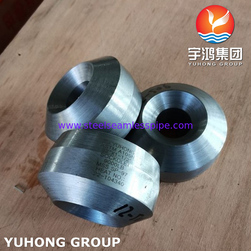 ASTM A105, A105N Carbon Steel Forged Sockolet, Weldolet, Threadolet 9000LBS MSS SP-97