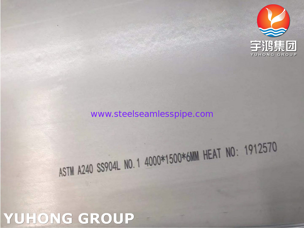Plat ASTM A240 stainless steel 904L dengan ketahanan tinggi terhadap kerontokan korosi stres