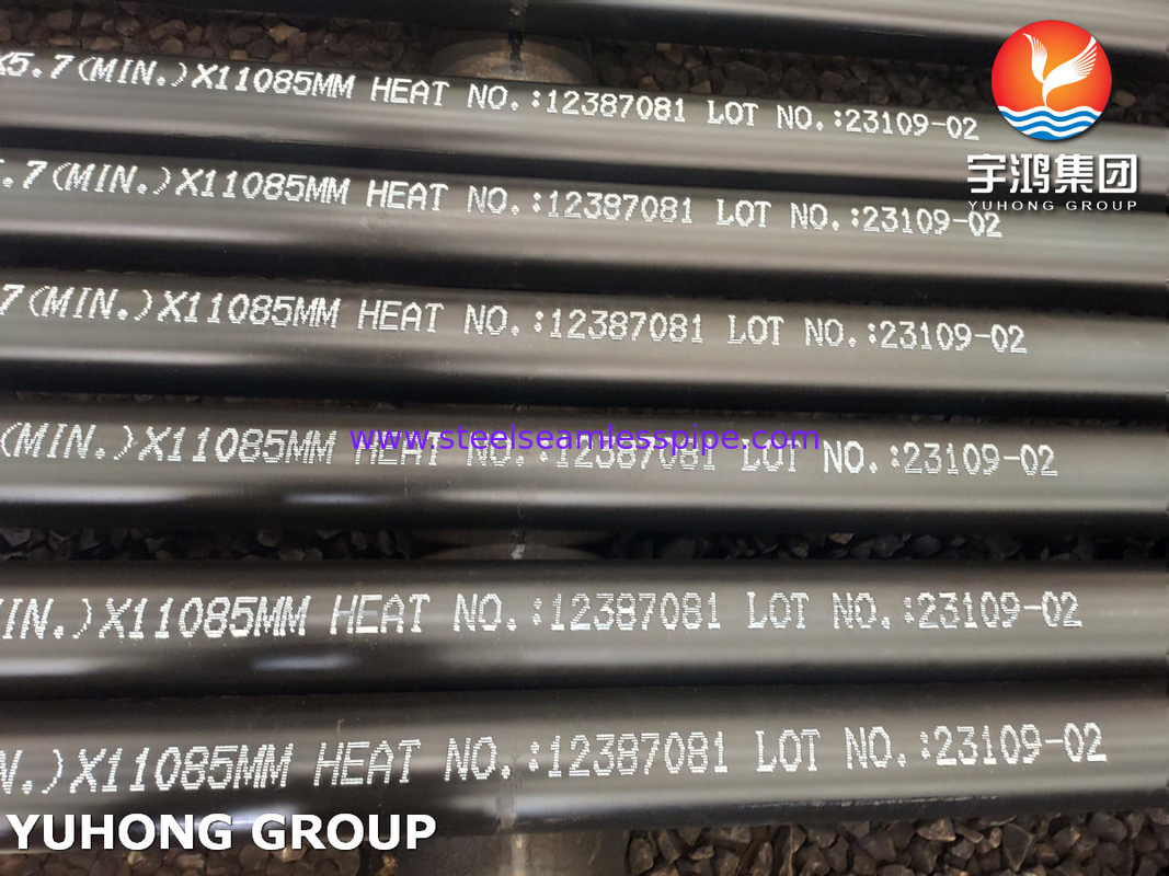 ASME SA213 T9 tabung tanpa jahitan (OD 6.35-101.6mm) untuk pemanas layanan H2S API 560