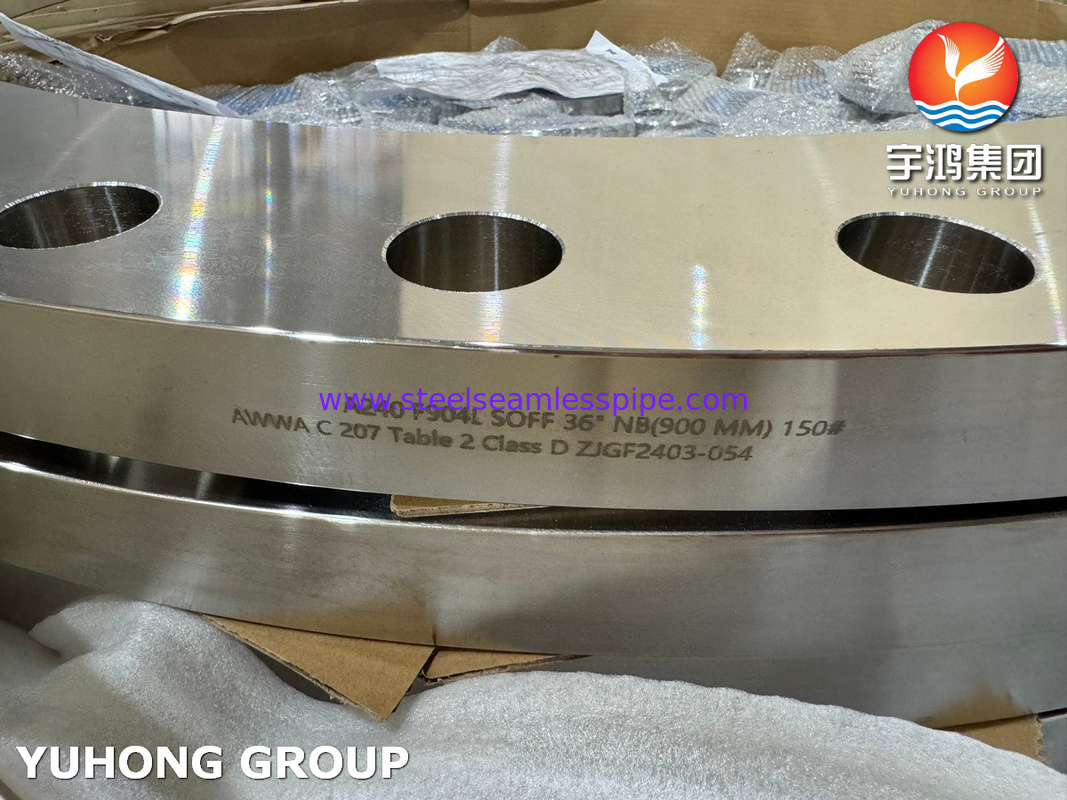 ASTM A240 F904L Flange Super austenit stainless steel dengan ketahanan korosi yang baik