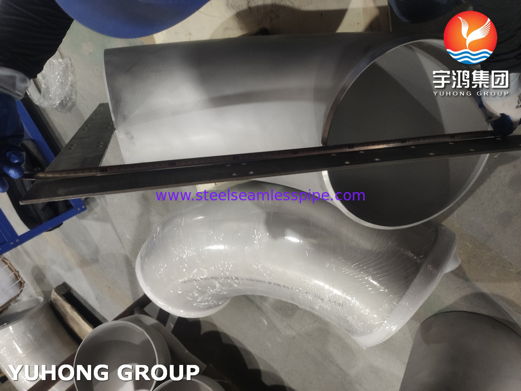 Super Duplex Steel Seamless ASTM A815 S32750-S Fitting Ketahanan Korosi
