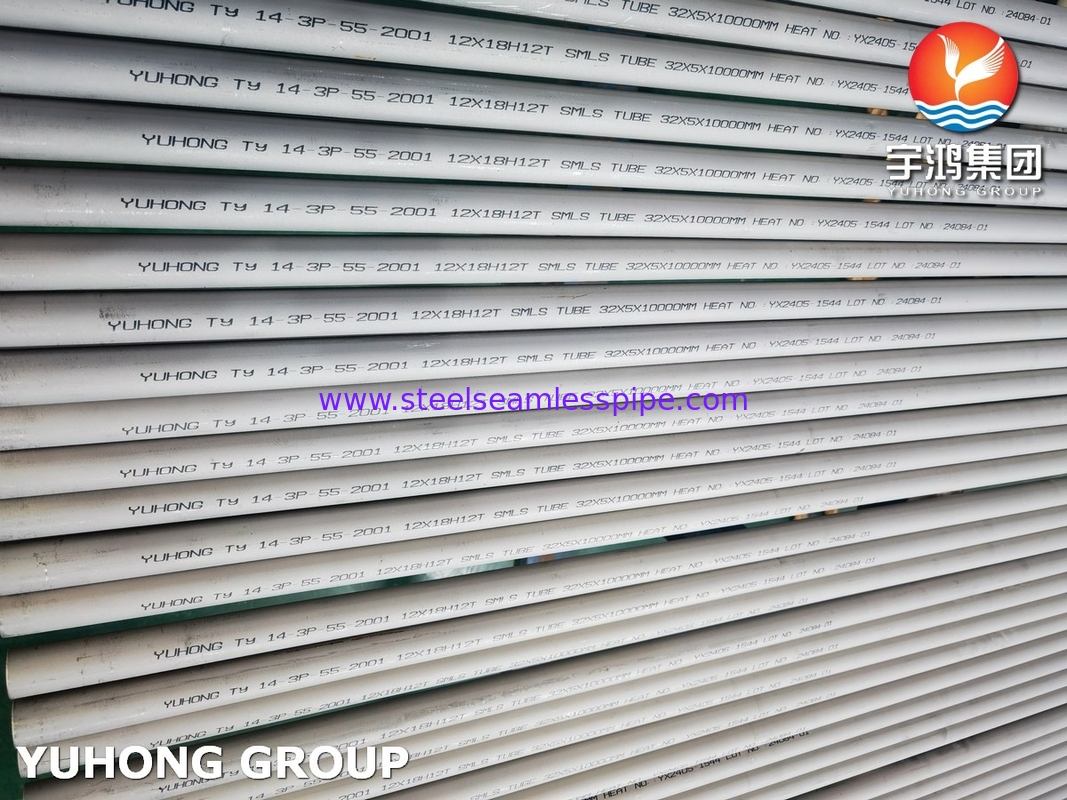 GOST 9941-81 12Х18Н12Т / Х18Н12Т tabung stainless steel tanpa jahitan untuk industri