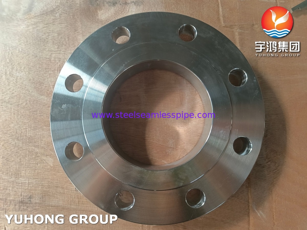 ASTM A182 F60 / UNS S32205 Duplex Steel Slip pada Flange Alloy 2205 SORF Flange