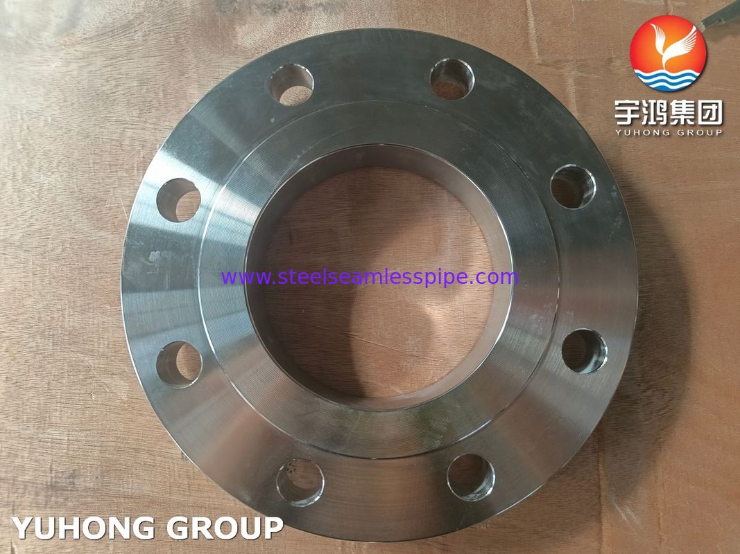 ASTM A182 F60 / UNS S32205 Duplex Steel Slip pada Flange Alloy 2205 SORF Flange