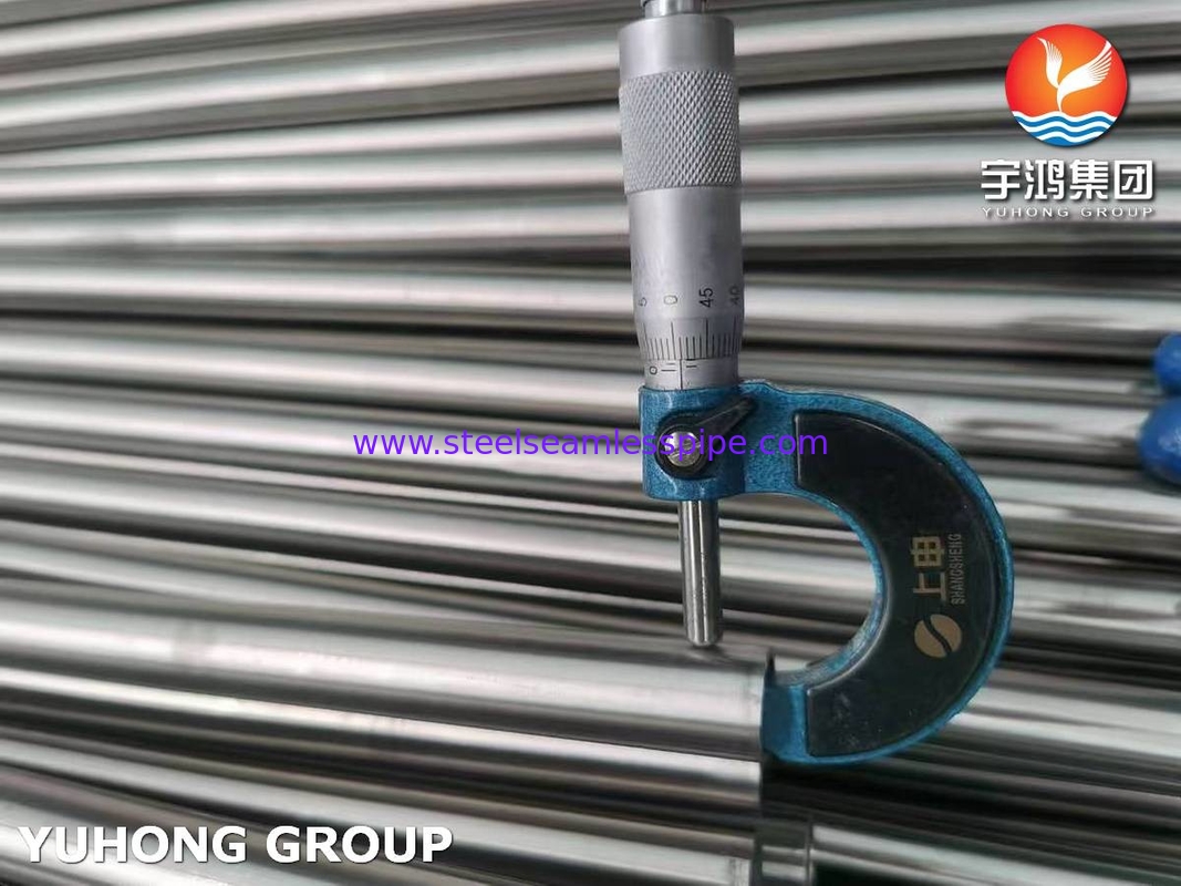 ASTM A249 TP316L BA Stainless Steel Welded Tube untuk Boiler dan Panas Exchanger