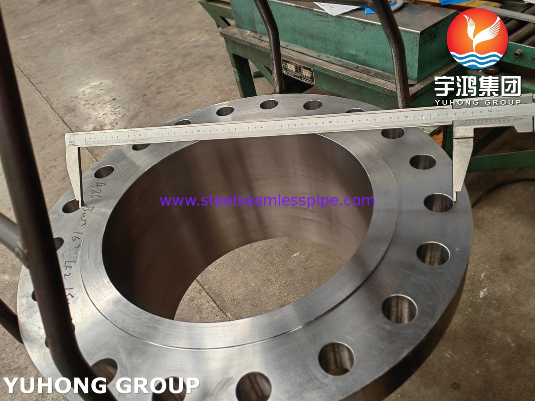 ASTM A350 LF2 Kelas 1 Alloy Steel Weld Neck Flange Low Temperature Forged Flange