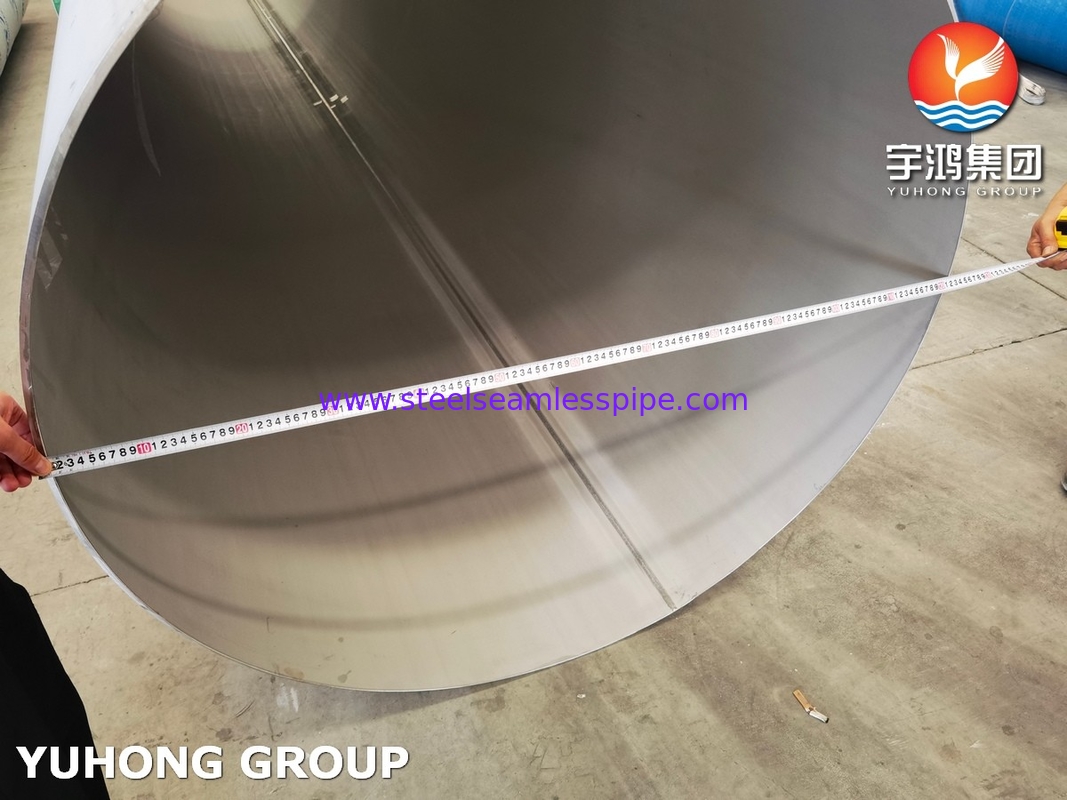 ASTM A358 Kelas 1 TP316L Stainless Steel EFW Pipe Untuk Layanan Suhu Tinggi