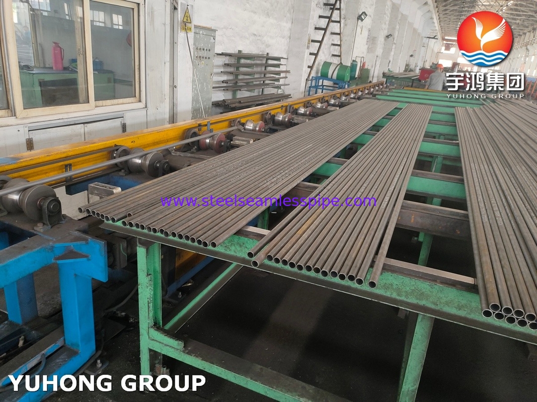 ASME SA179 KCS Tube Seamless Carbon Steel untuk Penukar Panas HIC SSC Diuji