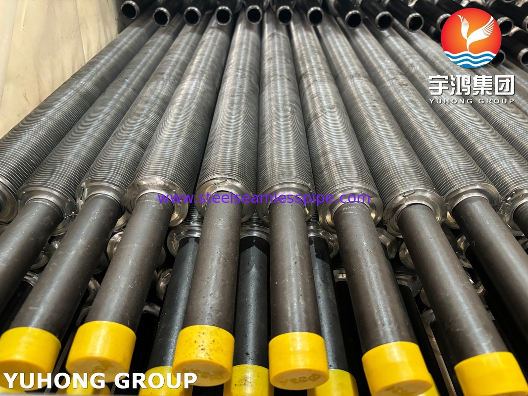Karbon Steel ASTM A179 L Tipe Fin Tube Untuk Penukar Panas Dan Industri
