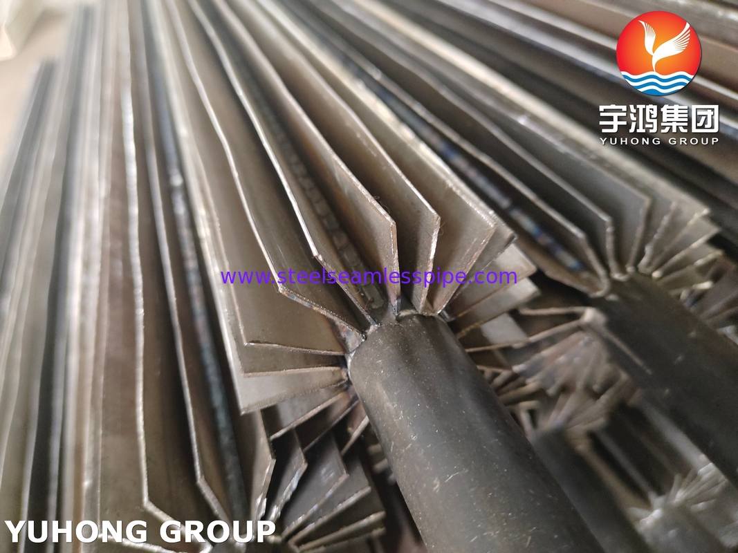 304 Fined Tube ASTM A249 U-Bend longitudinal Type untuk Industri Petrokimia