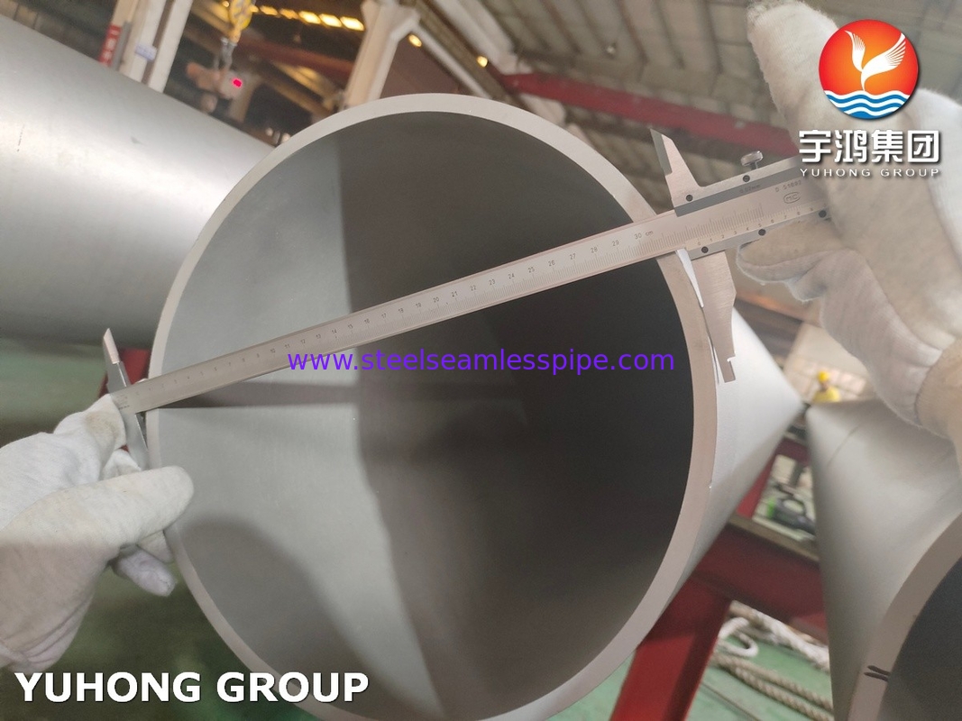 ASTM A312 TP316L Stainless Steel Seamless Pipe Pickled and Annealed untuk aplikasi pengolahan minyak gas petrokimia