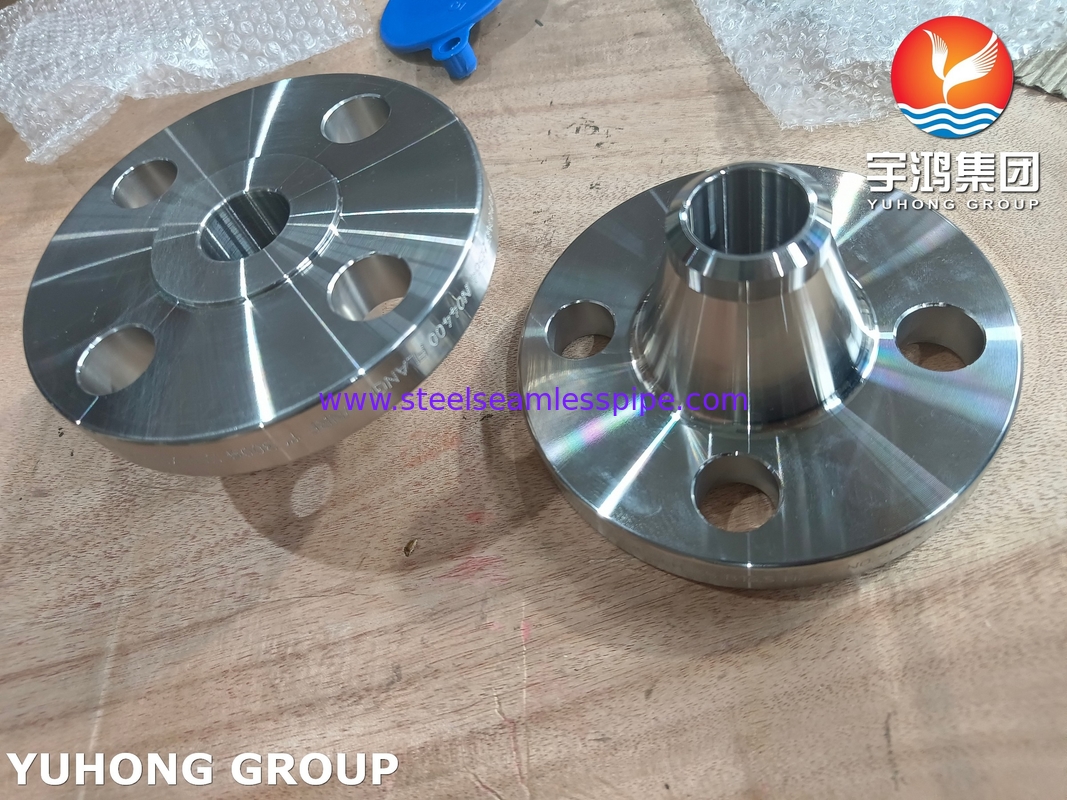 ASTM B564 UNS N04400 / Monel 400 Flange Leher Las ASME B16.5 WNRF Flange