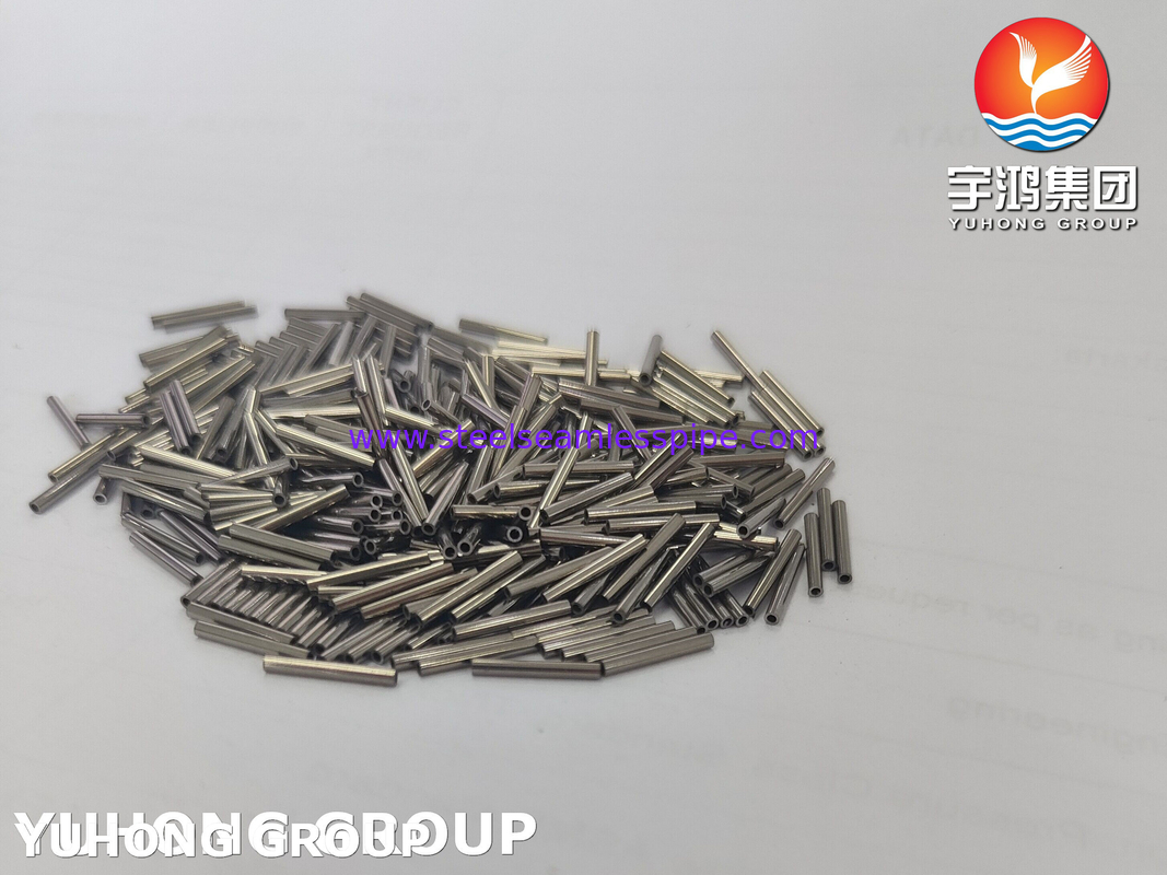 ASTM A269 TP316 Stainless Steel Welded Capillary Tubes 1,8*25mm Tabung Presisi Tinggi