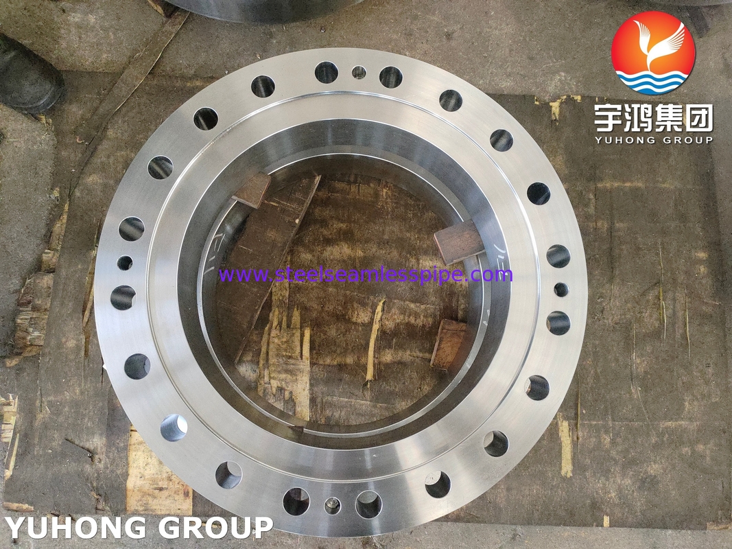 ASME SA336 F11 CL2 Alloy Steel Forgings Pressure Vessel Tube Side Flange