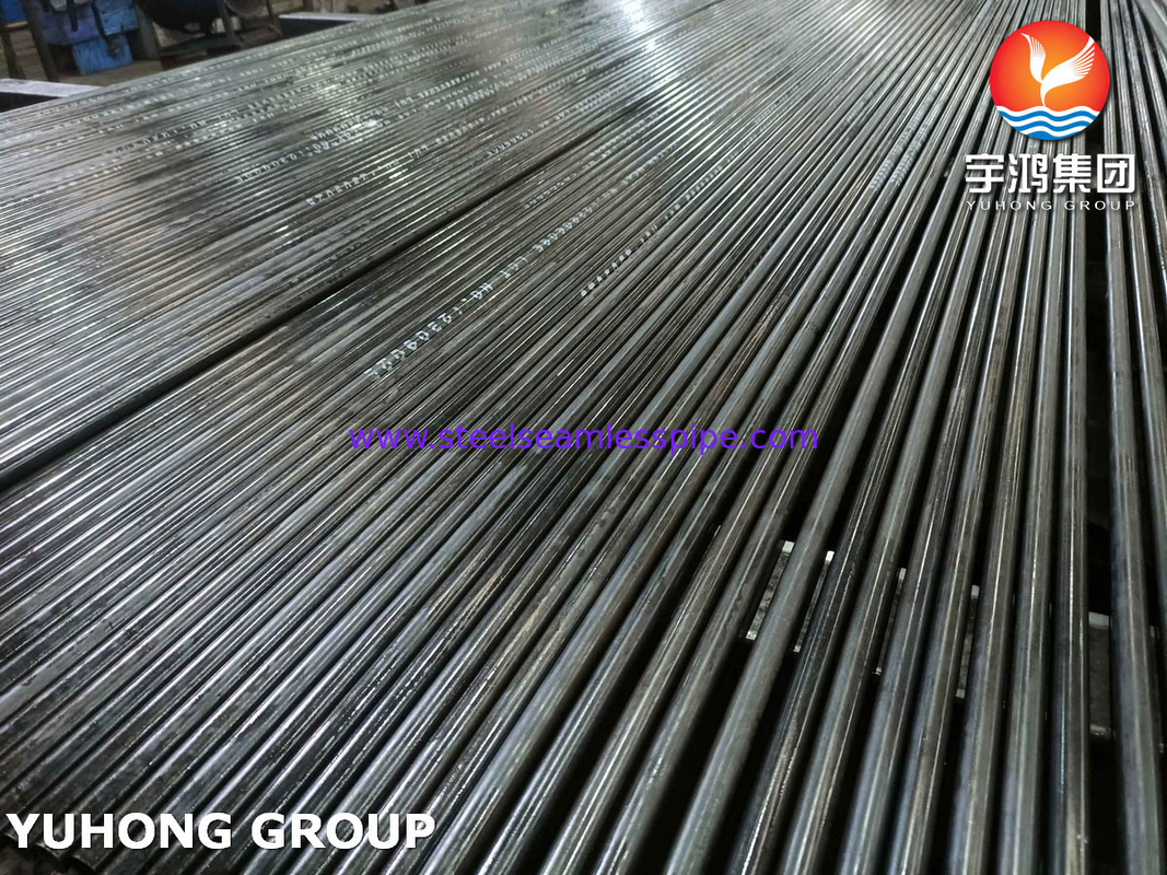 ASME SA213 T5 Tube Baja Alloy Hot Rolled Seamless untuk boiler, aplikasi penukar panas