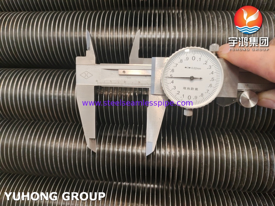 ASME SA179 Aluminium 1060 Embedded Fin Tube G-Type Fin untuk Kondensor, Sistem Pendingin