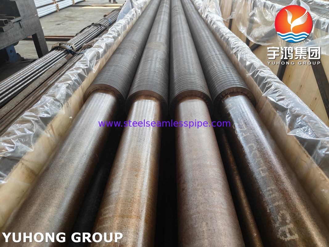 ASTM A335 P22 Stainless Seamless Tube Dengan 11-13CR HFW Fin Tube Untuk Convection Coil