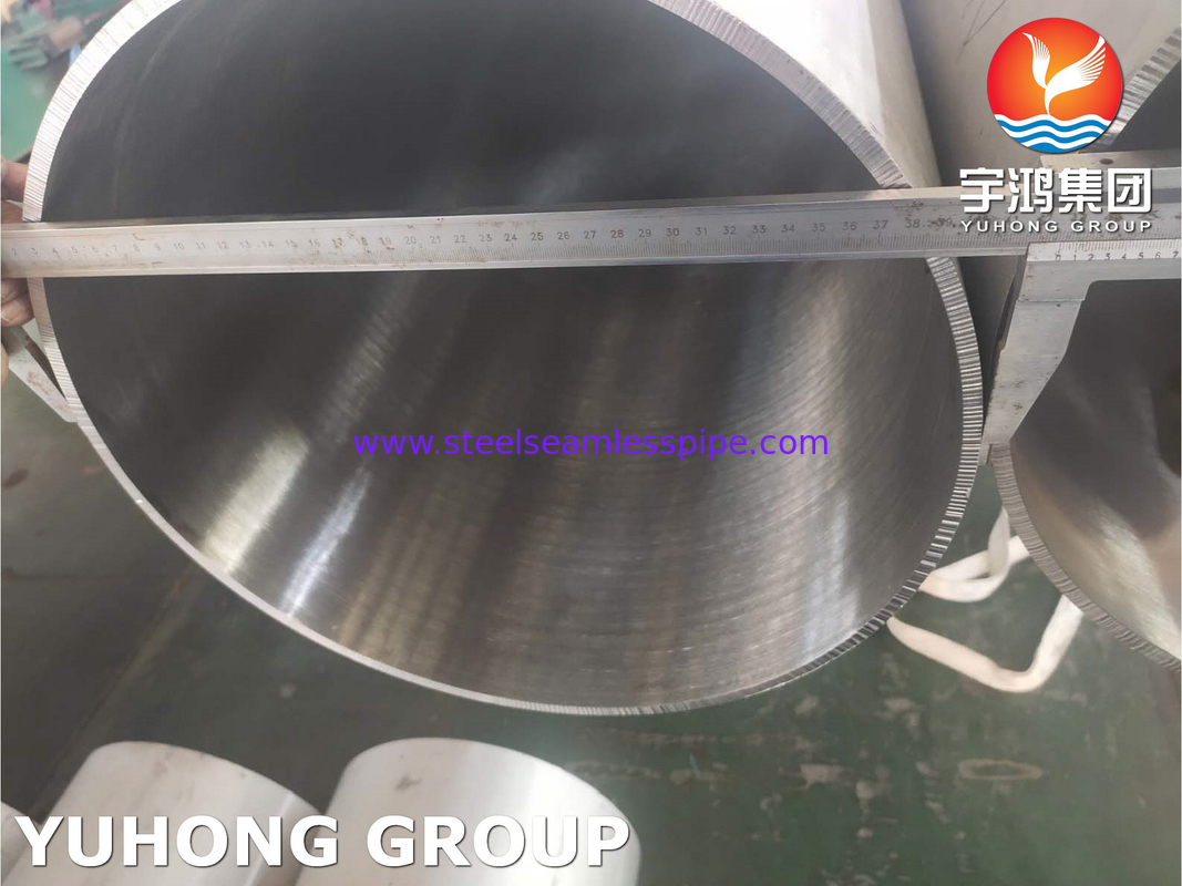 ASTM A312 TP904L Stainless Steel Seamless Pipe Untuk Pipeline Anti Korosi Tinggi