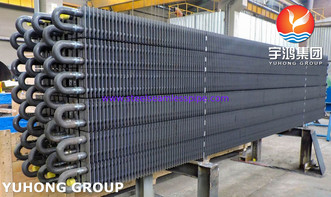Karbon Steel H Type Dan Double H Type Fin Tube ASTM A179 / ASME SA179