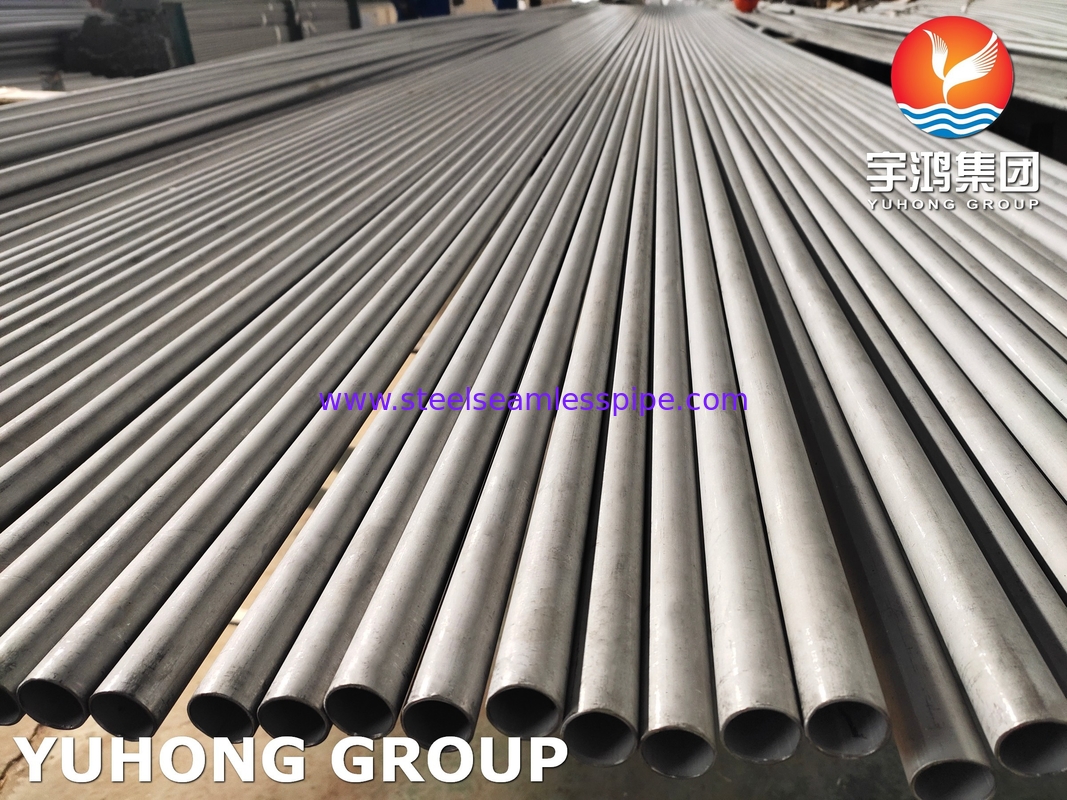 ASTM A789 ASMESA789 SUPER DUPLEX STEEL SEAMLESS TUBE MATERIAL S31803, S32205, S32750, S32760, S31254 Untuk penukar panas